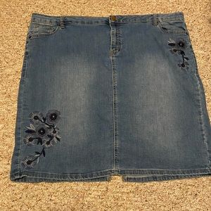Westport Denim Skirt